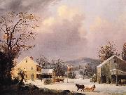 George Henry Durrie, Jones Inn Winter